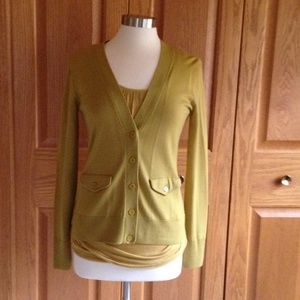 HALOGEN - Shell & Cardigan Set - Wool Blend